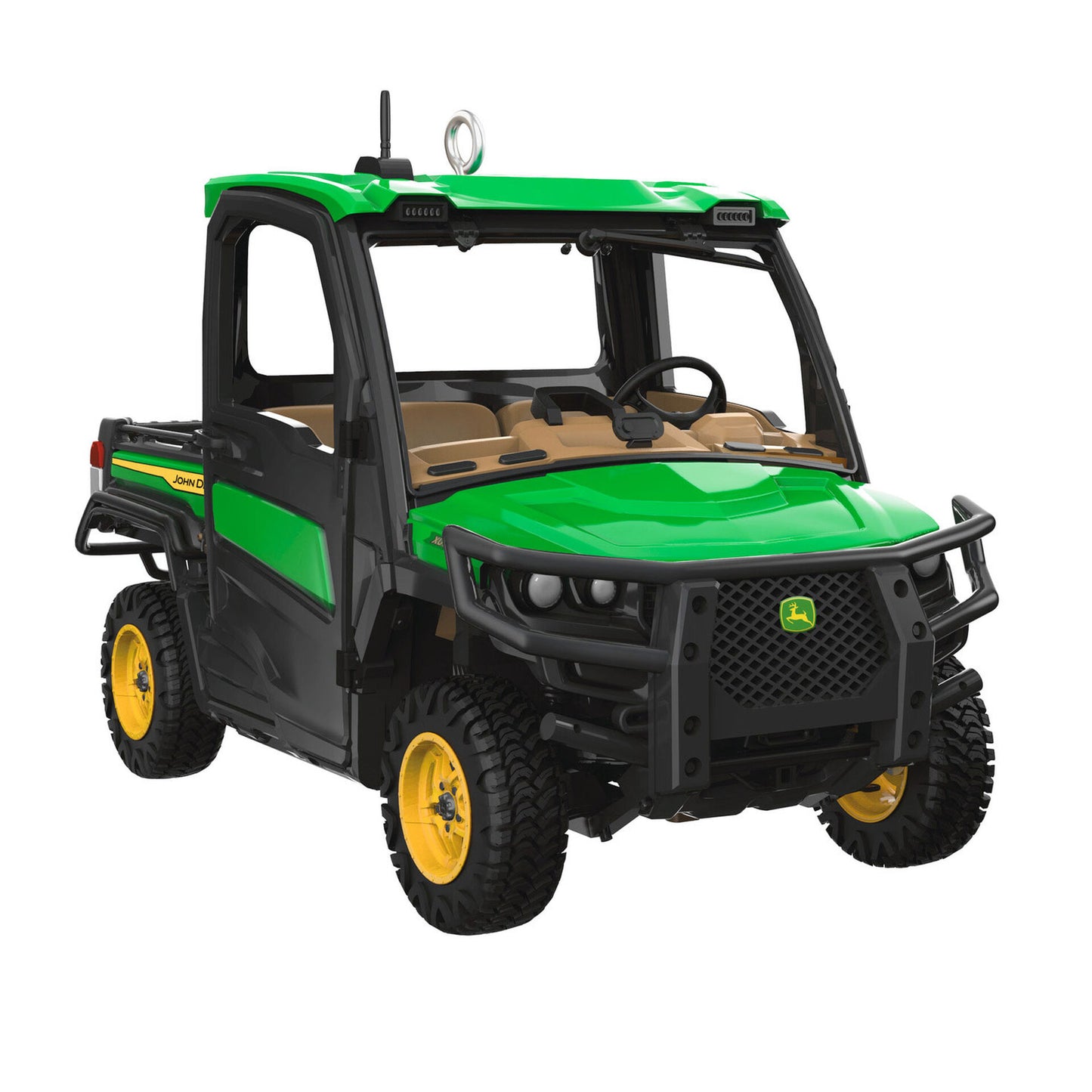 John Deer Gator utility vehicle Christmas ornament.