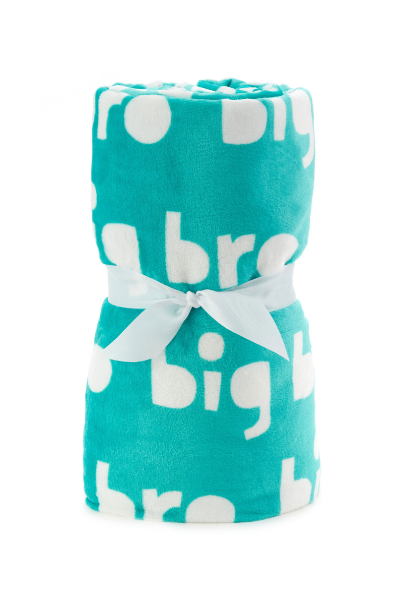 Light Gray Big Bro Fleece Blanket, 50x60