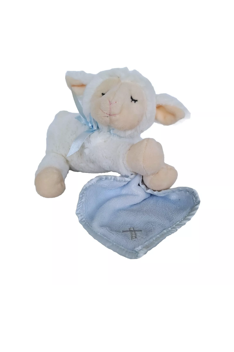 Dark Gray Plush Musical Little Lamb