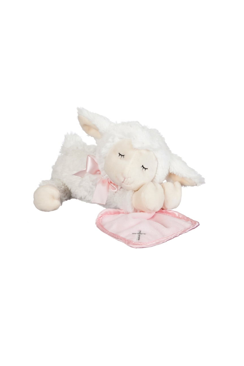 Light Gray Plush Musical Little Lamb