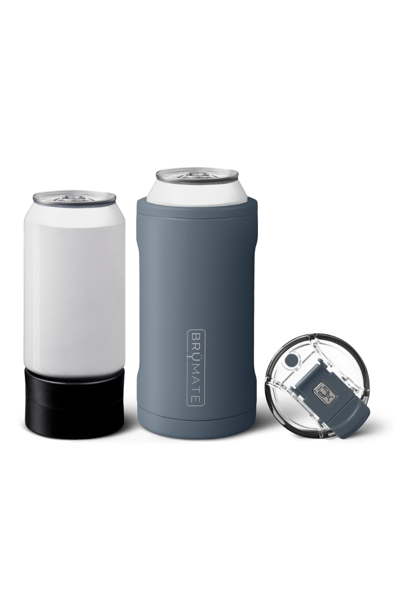 Dark Slate Gray BrüMate Hopsulator Trio 3-in-1 Insulated Can Cooler