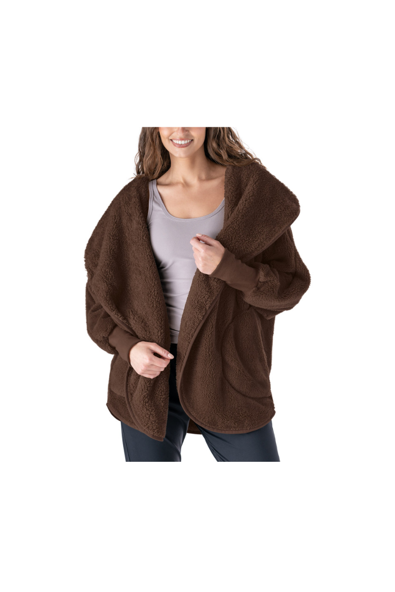 Dark Slate Gray Hello Mello Comfort Zone Cardigan