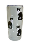 Pets Tuxedo Cat Stainless Steel Tumbler, 20 oz.