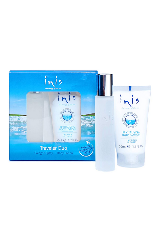 Dodger Blue Inis the Energy of the Sea Cologne and Body Lotion Sampler Duo