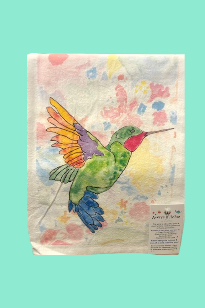 Light Blue Avery Hummingbird