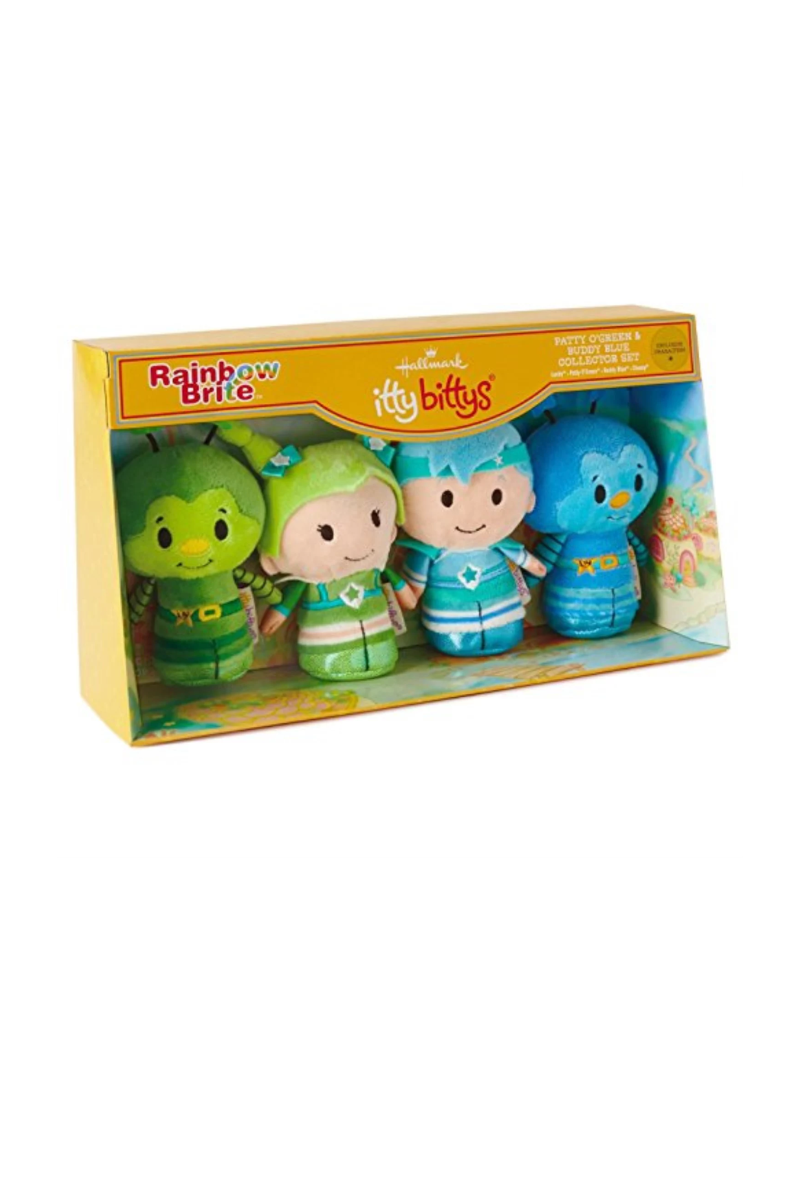 Dark Khaki Hallmark Rainbow Brite Patty O'Green & Buddy Blue set of 4