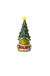 Jim Shore The Grinch: Grinch Gnome with Lit Star Christmas Tree Hat Fig
