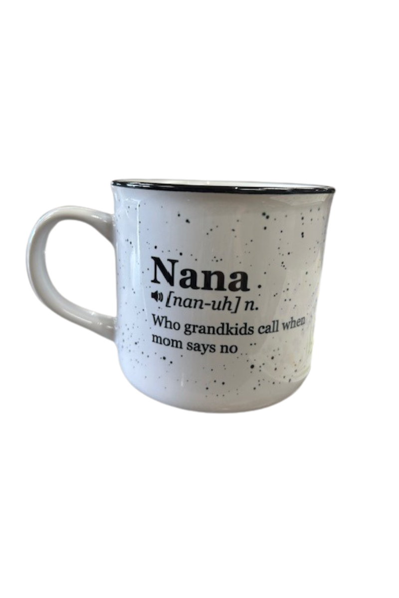 Dark Gray Nana Mug