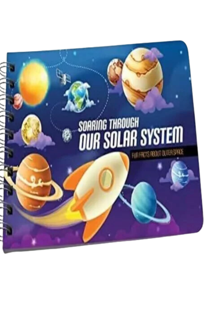Dark Slate Blue Papersalt Books - Soaring Through Our Solar System: Fun Facts About Outer Space