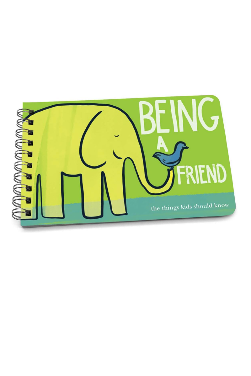 Yellow Green Papersalt Books - Being a Friend - A Book About Friendship for Kids