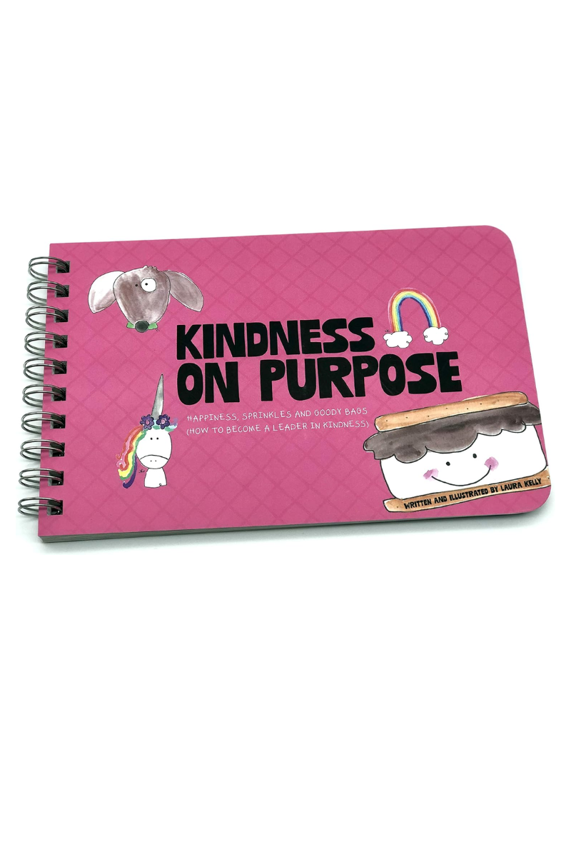Pale Violet Red Papersalt Books - Laura Kelly Kindness on Purpose Book