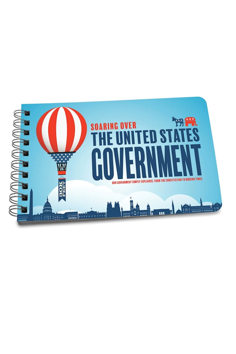 Sky Blue Papersalt Books -Soaring Over the United States Government Book