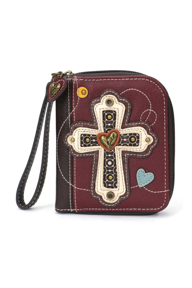 Dark Slate Gray Chala Zip Around Wallet - Cross