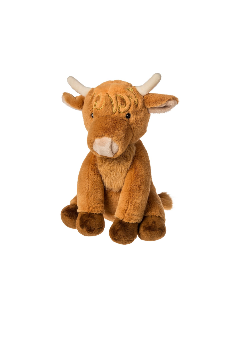 Sienna Hetty Highland Cow Soft Toy – 10″