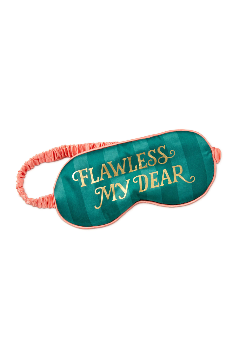 Tan Bridgerton Flawless My Dear Satin Eye Mask
