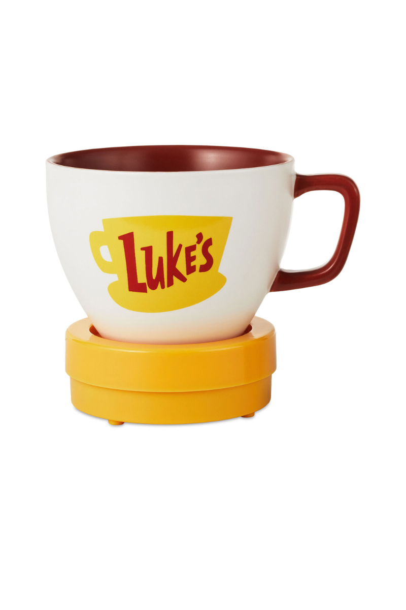 Goldenrod Gilmore Girls Luke's Diner Coffee Cup with Sound