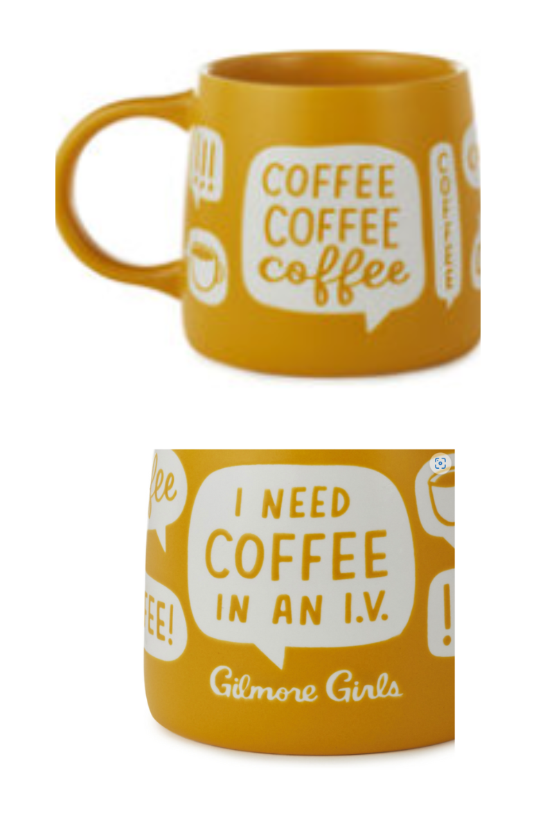 Light Gray Gilmore Girls Coffee Mug