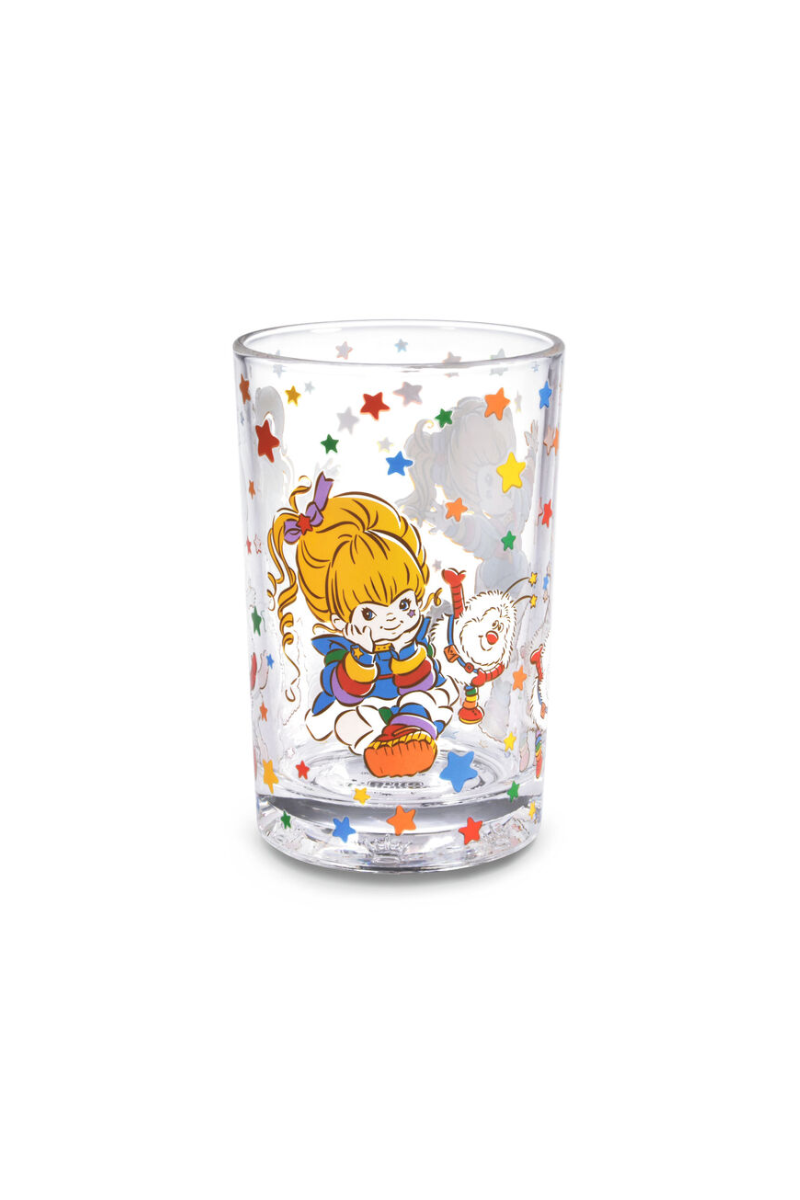 Light Gray Rainbow Brite and Twink Collectible Drinking Glass