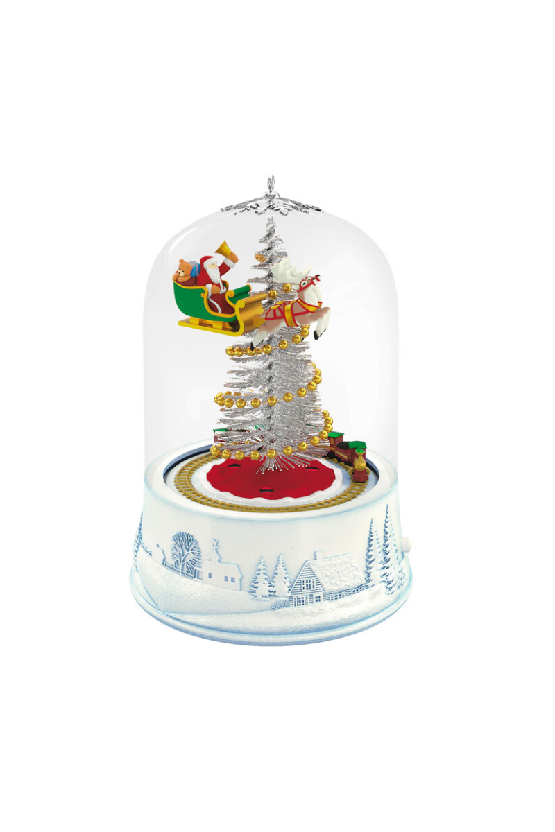 Lavender 2025 Ornament - And to All A Good Night! Musical Ornament with Light and Motion