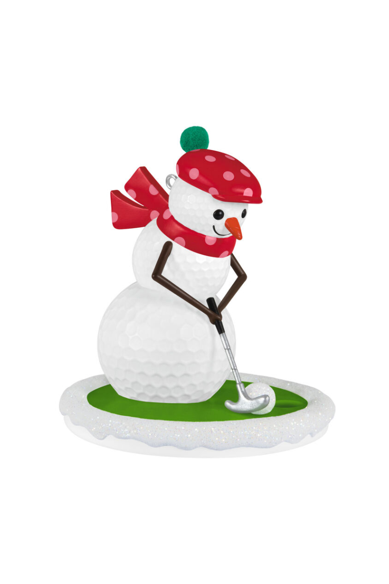 Light Gray 2025 Ornament - Eye on the Snowball Ornament
