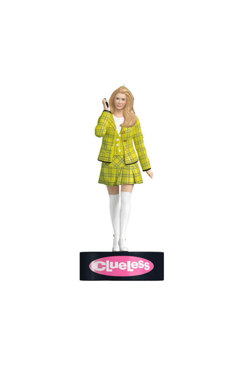 Yellow Green 2025 Ornament - Clueless Cher Horowitz Ornament with Sound