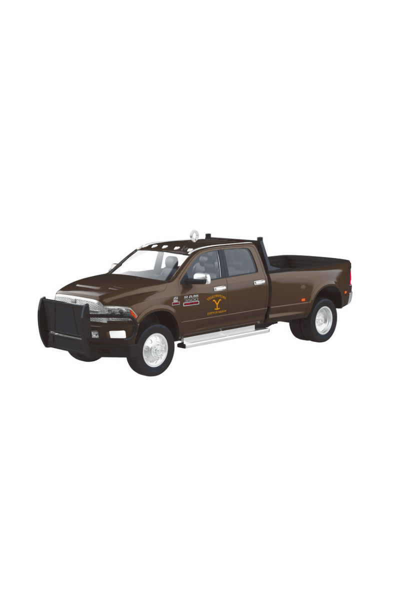 Dark Slate Gray 2025 Ornament - Yellowstone 2014 Ram 3500 Ornament