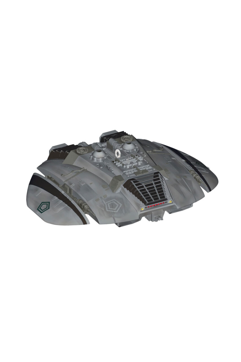 Dim Gray 2025 Ornament - Battlestar Galactica Cylon Raider Ornament