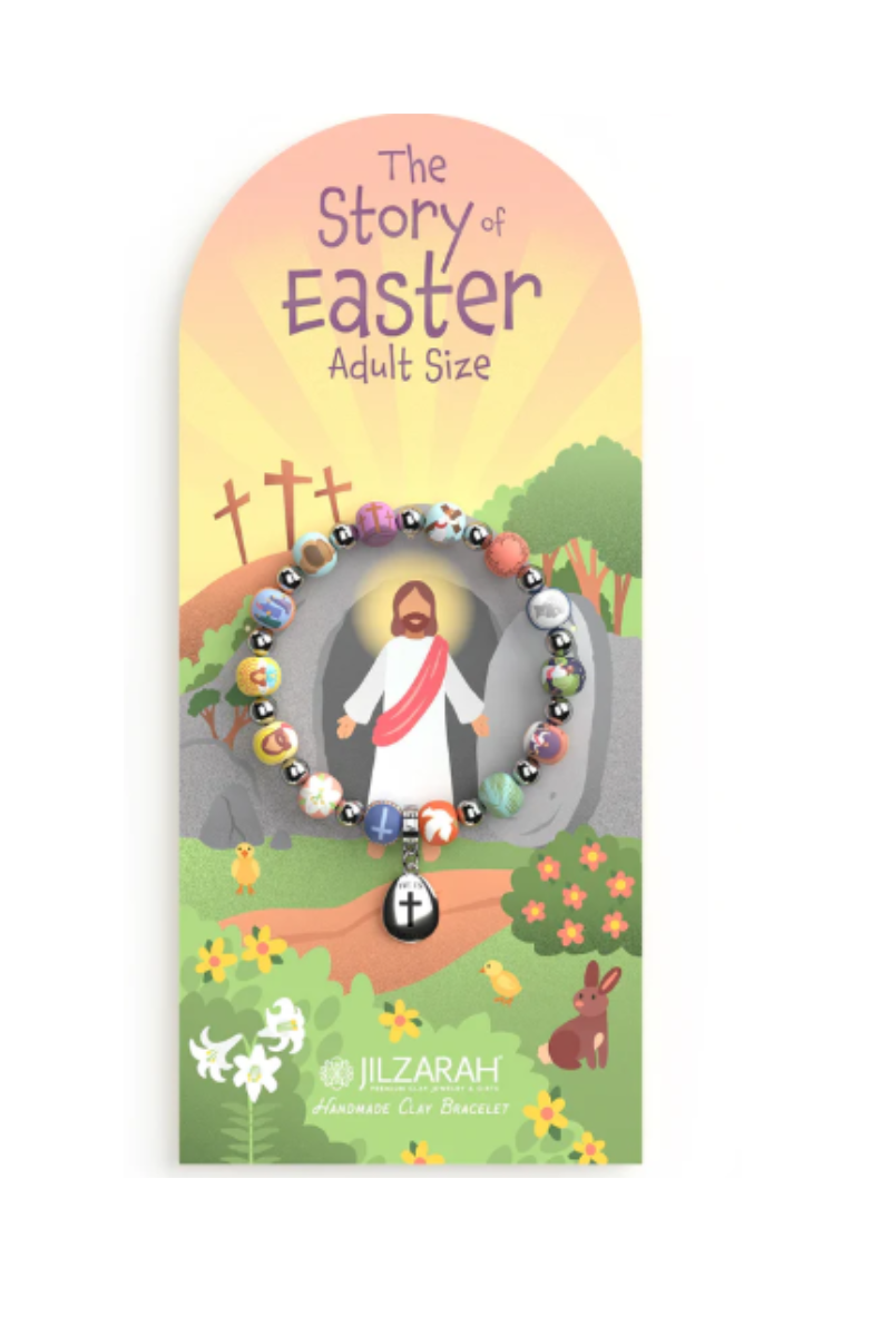 Pale Goldenrod Jilzarah Easter Story Bracelet - Adult Size