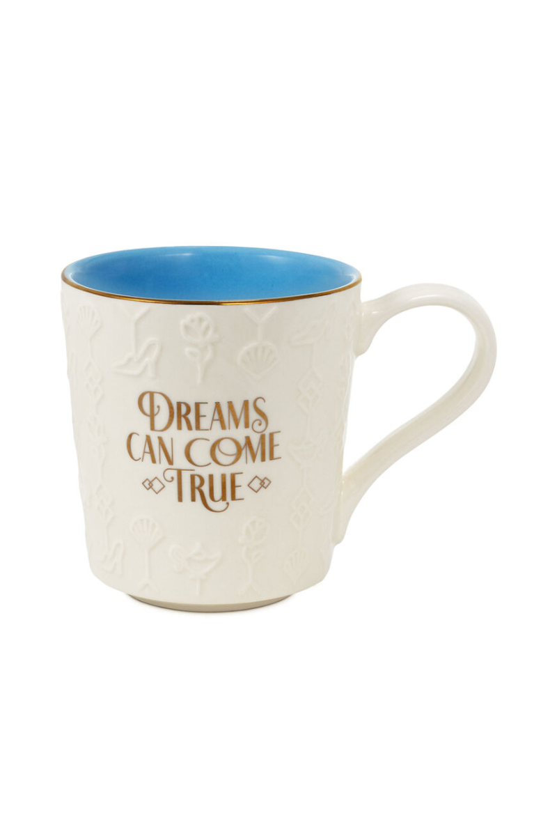 White Smoke Disney Princess Dreams Can Come True Mug, 13 oz.