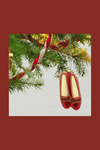 The Wizard of Oz™ Ruby Slippers™ Glass Ornament