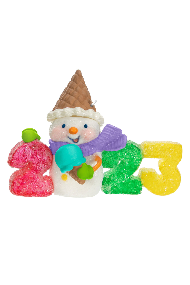 Gray 2023 Ornament - Sweet Decade