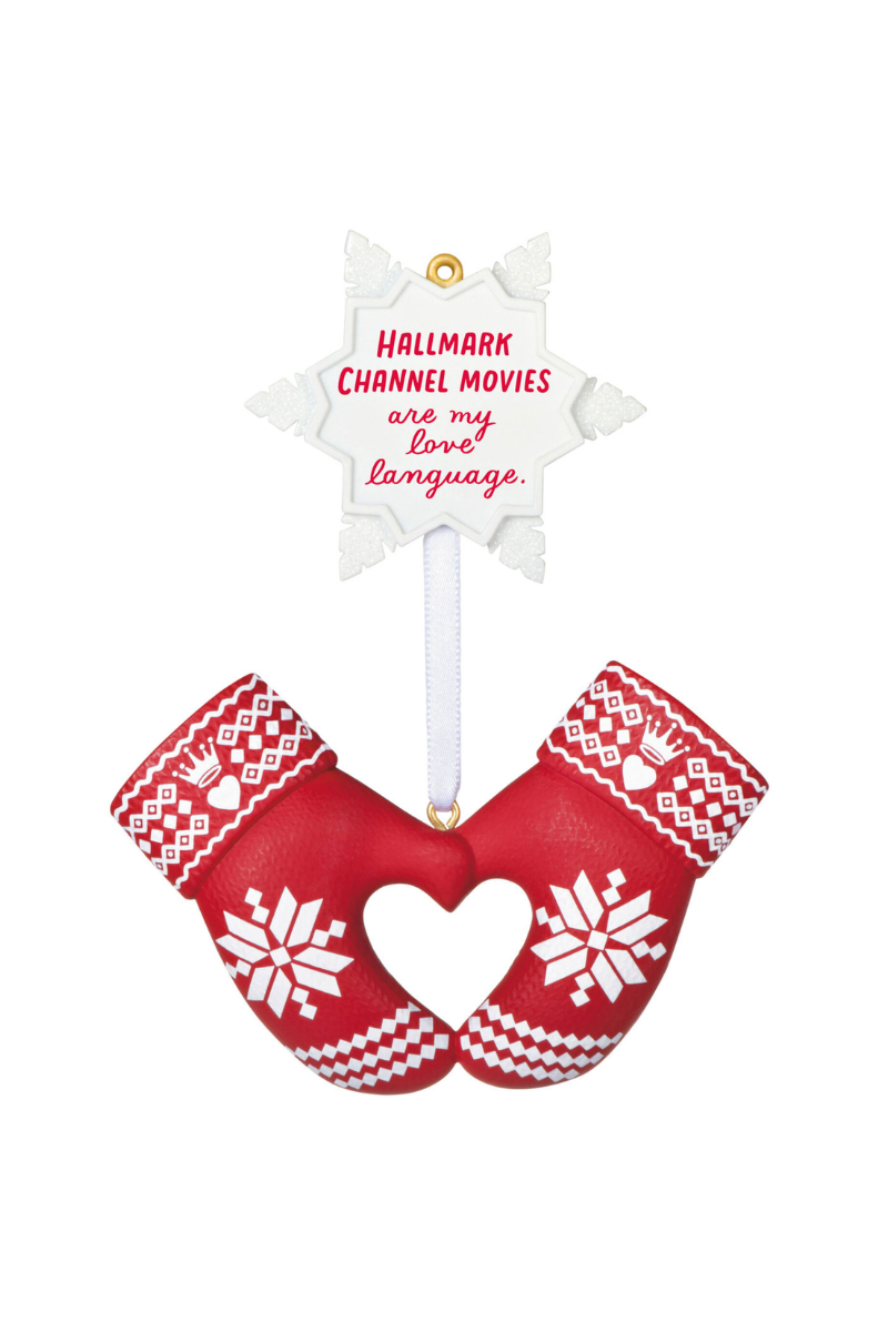 White Smoke 2023 Ornament-I Love Hallmark Channel!