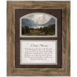 "Father" Memory Framed Prayer