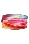 MULTI TIE DYE RECYCLED TUBE TURBAN