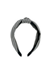SEAS THE DAY HEADBAND IN TAUPE & WHITE