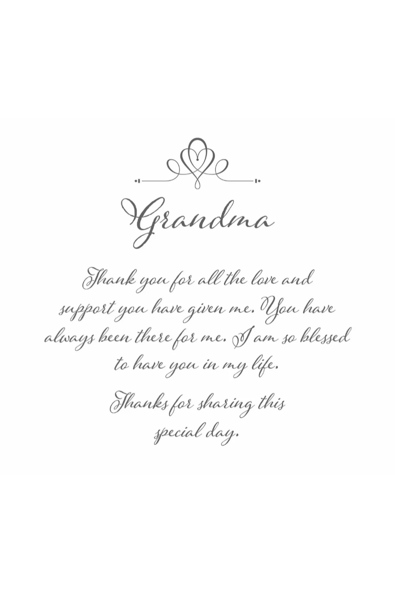 Lavender Grandma Keepsake Hankie