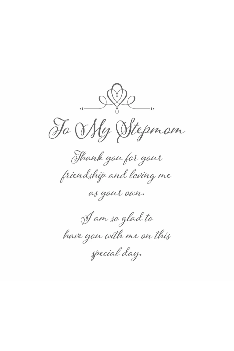 Lavender Stepmom Keepsake Hankie