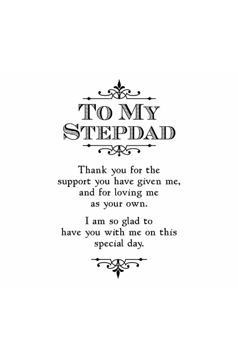 Lavender Stepdad Keepsake Hankie