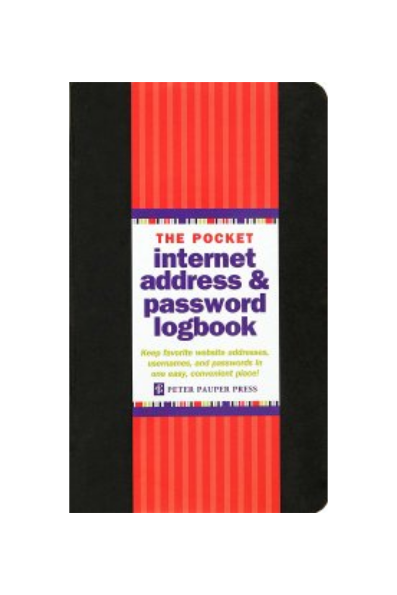 Tomato POCKET ADDRESS & PASSWORD LOGBOOK