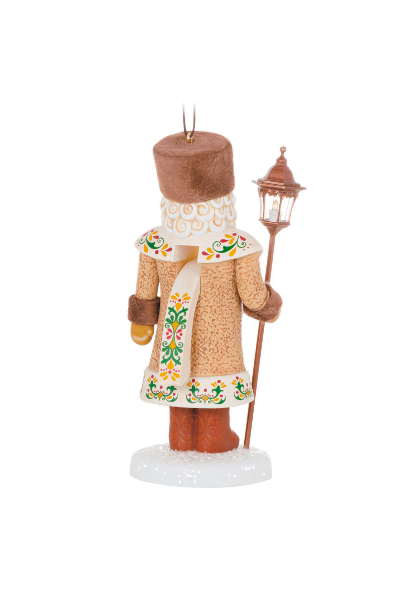 Light Gray Noble Nutcrackers Count of Cozy Ornament