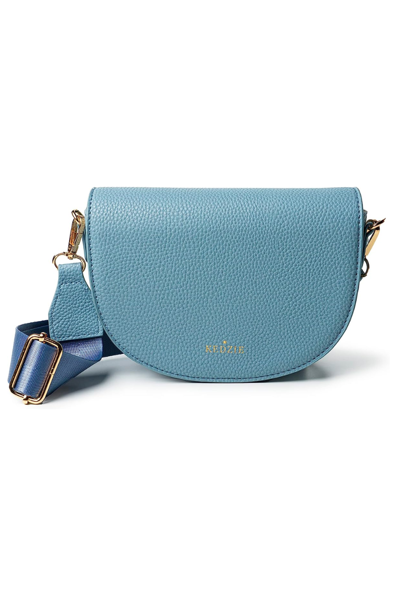 Cadet Blue KEDZIE Luna Crossbody Bag