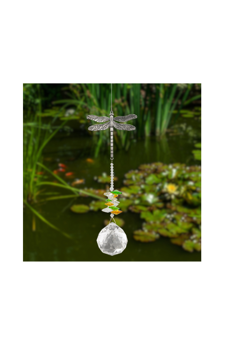 Dark Green Wishing Thread Eternity Crystals Charm Long Infinity Strand