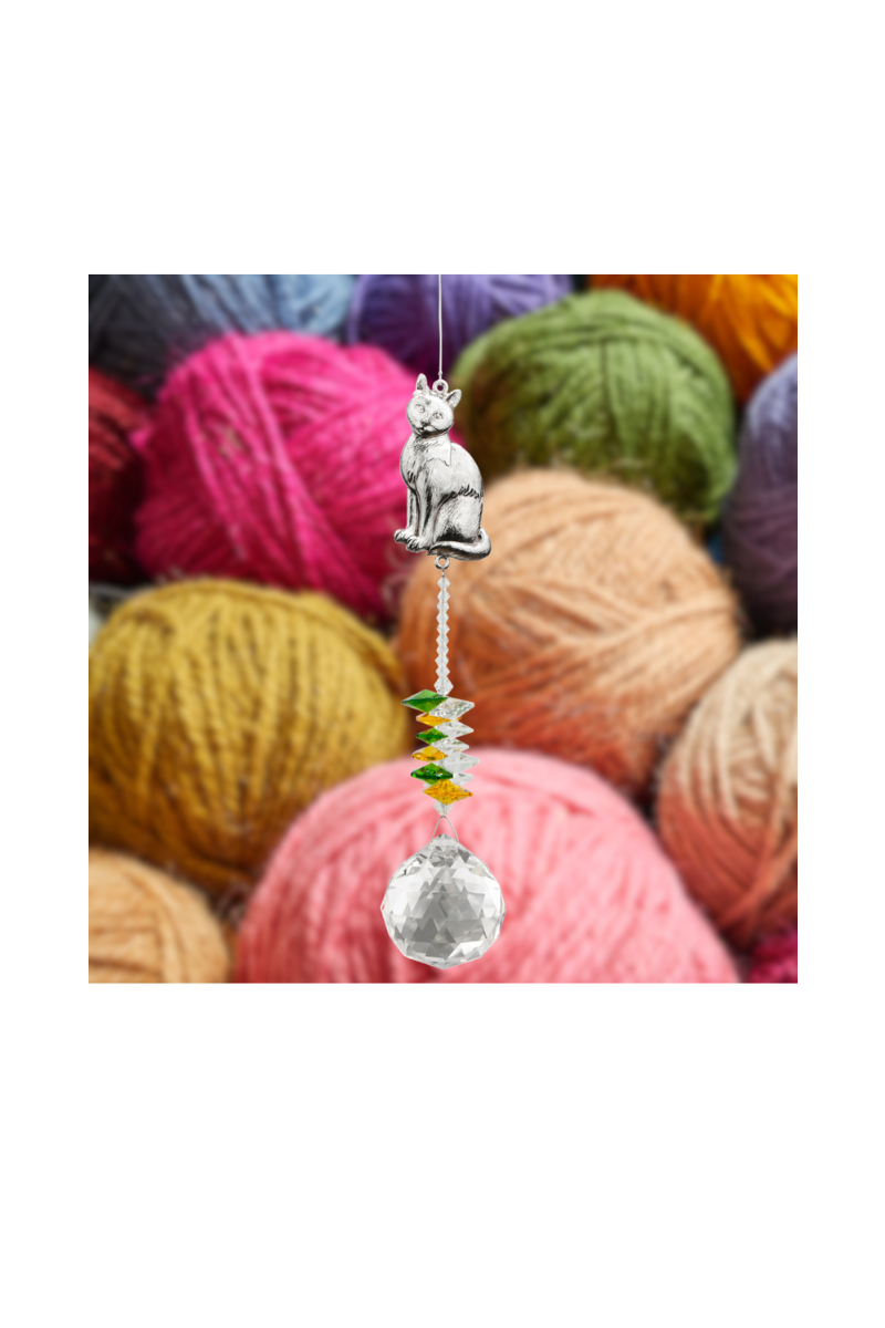 Rosy Brown Wishing Thread Eternity Crystals Charm Long Infinity Strand