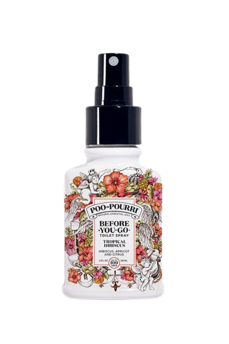 Light Gray Tropical Hibiscus