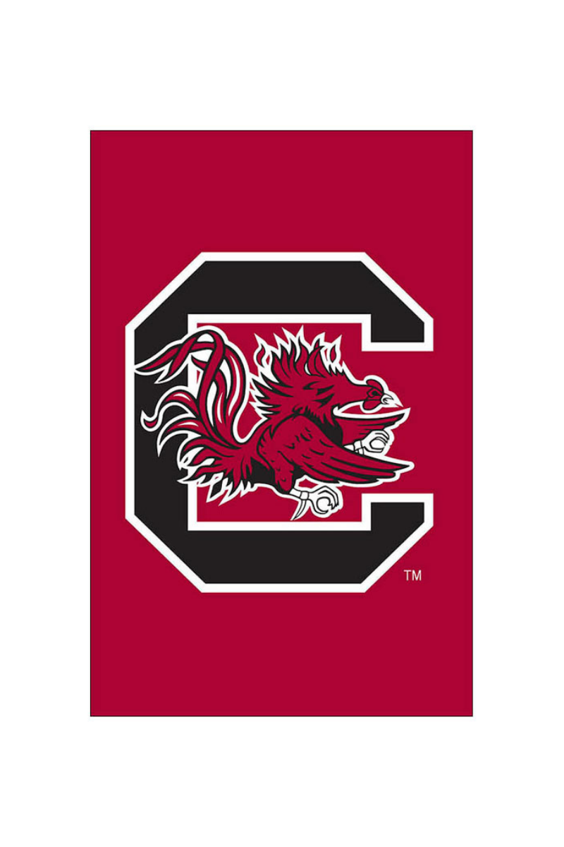 Firebrick University of SC Garden Flag