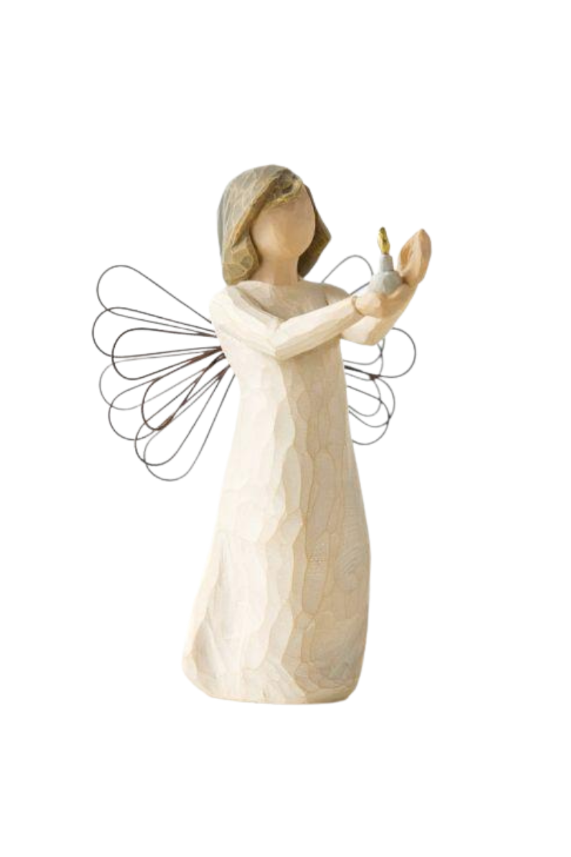 Light Gray Angel of Hope