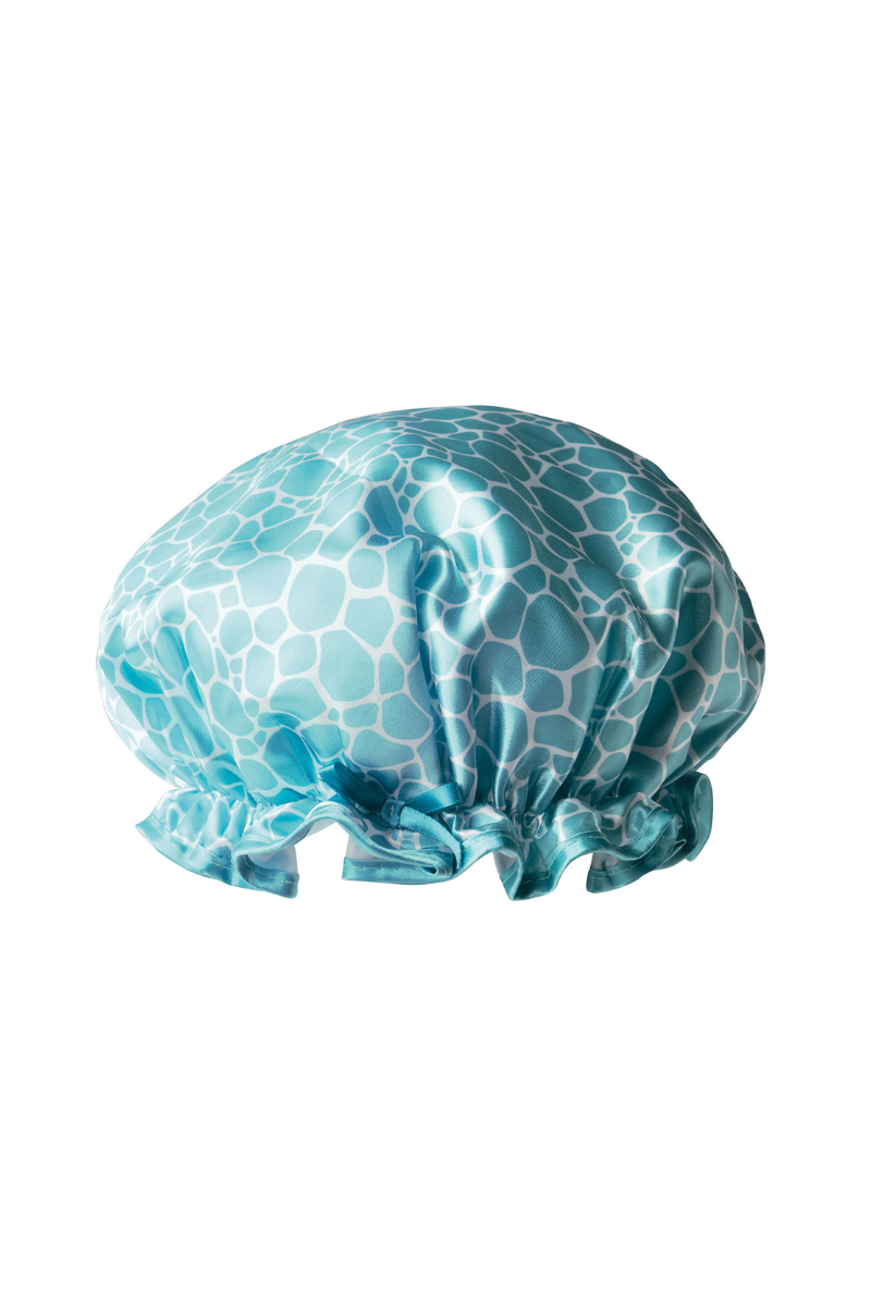 Cadet Blue Lemon Lavender® Not Your Grandma's Shower Cap