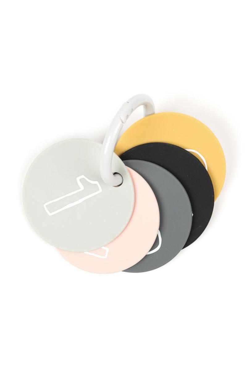 Beige Count On It Teething Flashcards
