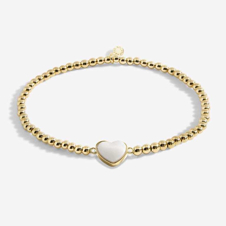 White Smoke Katie Loxton-Gold A Little 'Marvelous Mom' Bracelet
