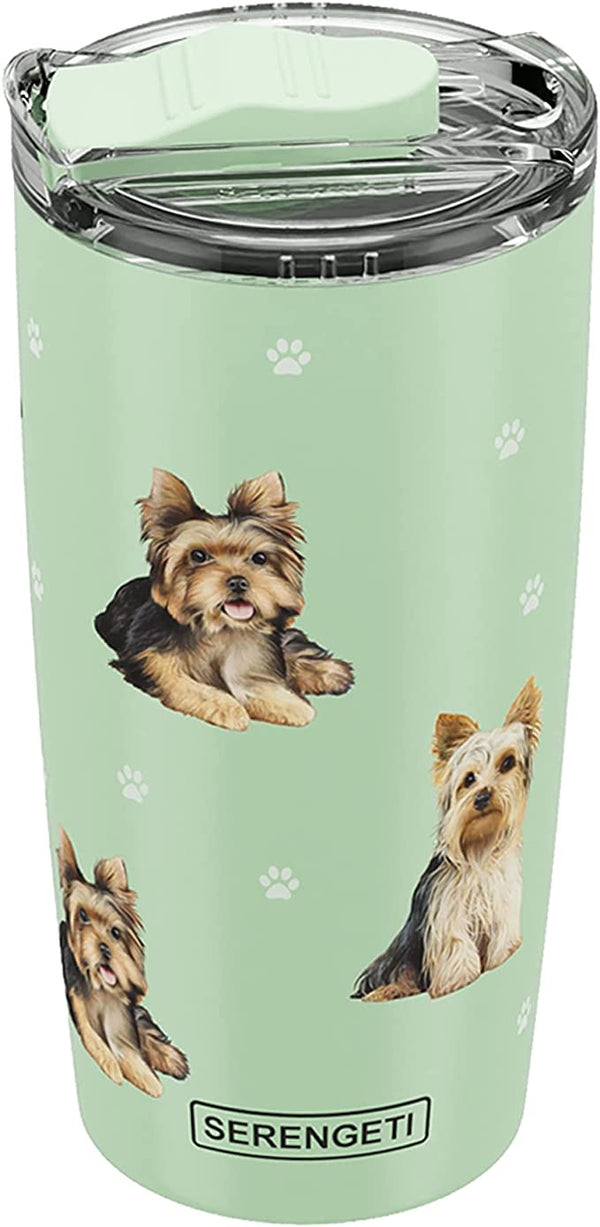 Pets Yorkie Tumbler Stainless Steel Tumbler, 20 oz.